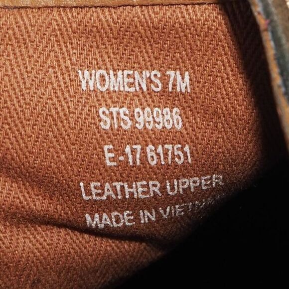 Sperry Top-Sider Juniper Bree Chelsea Ankle Booties Brown STS99986 Women's 7M - Picture 10 of 11